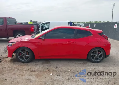 2019 Hyundai Veloster 2.0 из США, поврежденный, VIN KMHTG6AFXKU019399